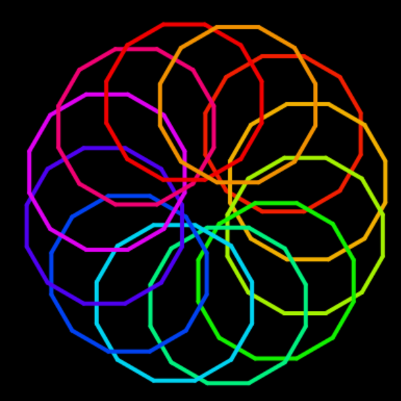 Dodecagonal Pinwheel