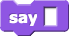 say ()